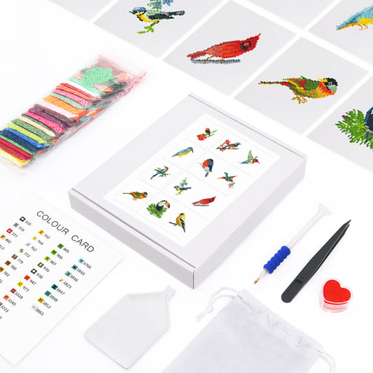 Mini-Vibrant Birds of Nature