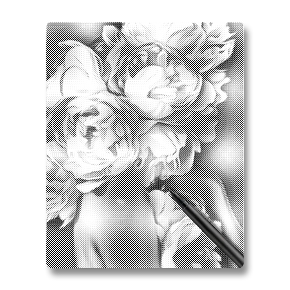 Peony - Dot Painting