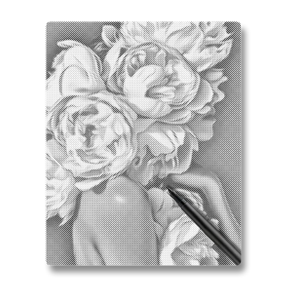 Peony - Dot Painting