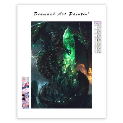 Crystal Dragon - Diamond Painting
