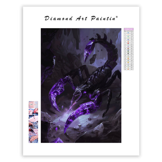 Crystal Wyrm - Diamond Painting