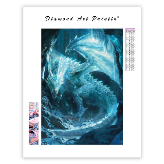 Frozen Wyrm - Diamond Painting
