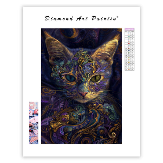 Gemstone Gaze - Diamond Painting