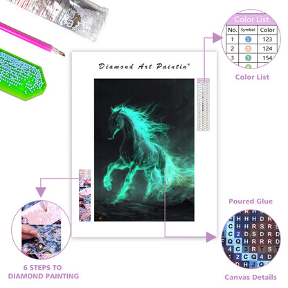 Phantom Stallion - Diamond Painting