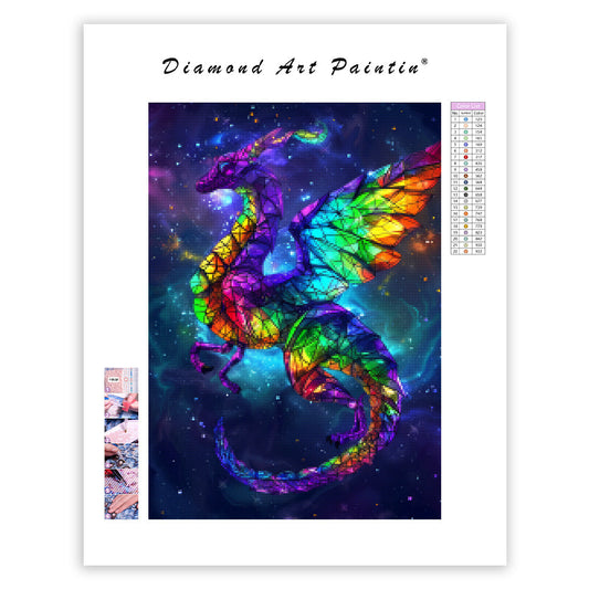 Prism Dragon - Diamond Painting