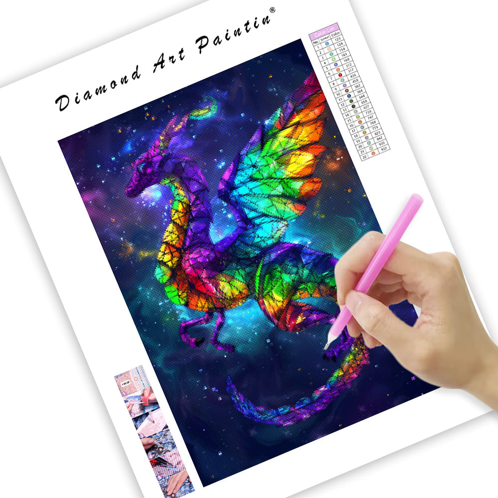 Prism Dragon - Diamond Painting