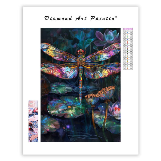 Prism Dragonfly - Diamond Painting