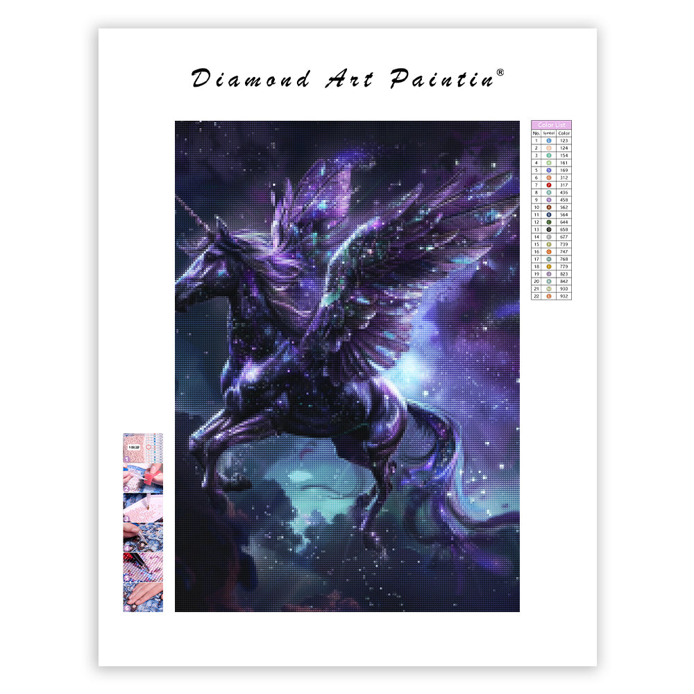 Stardust Pegasus - Diamond Painting
