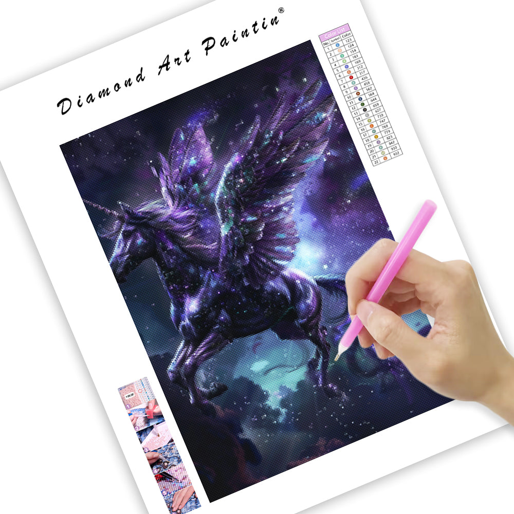 Stardust Pegasus - Diamond Painting