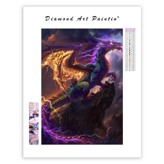 Storm Wyvern - Diamond Painting