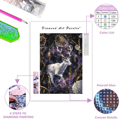 Time Stag - Diamond Painting