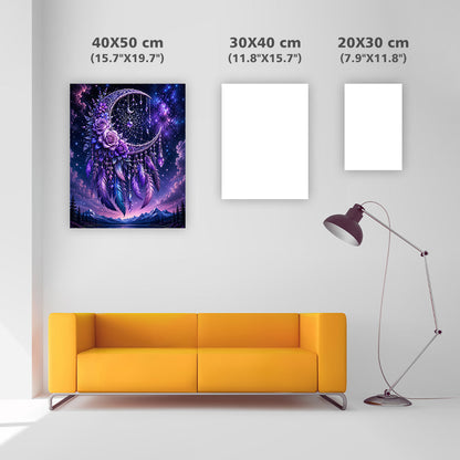 Purple Dreamcatcher - Diamond Painting