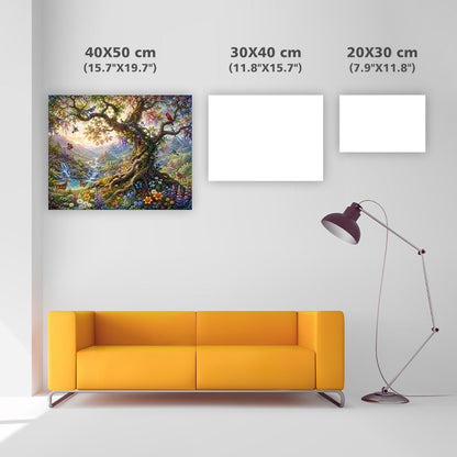 Enchanted Blossom Tree - Diamond Painting