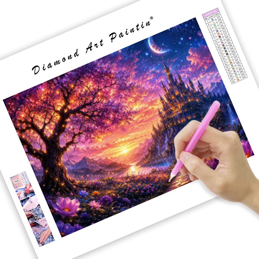 Enchanted Castle - Diamond Painting