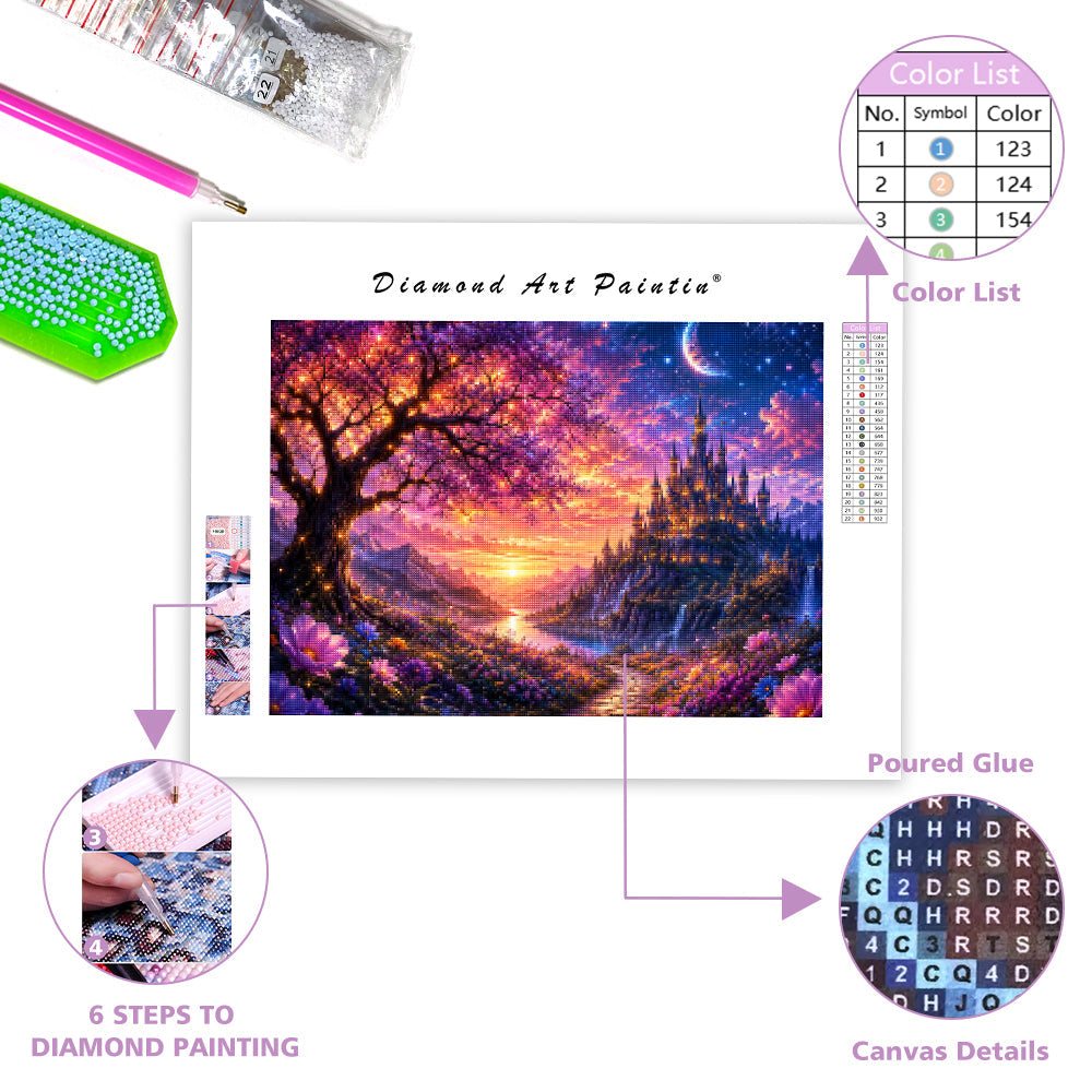 Enchanted Castle - Diamond Painting