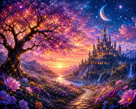 Enchanted Castle - Diamond Painting
