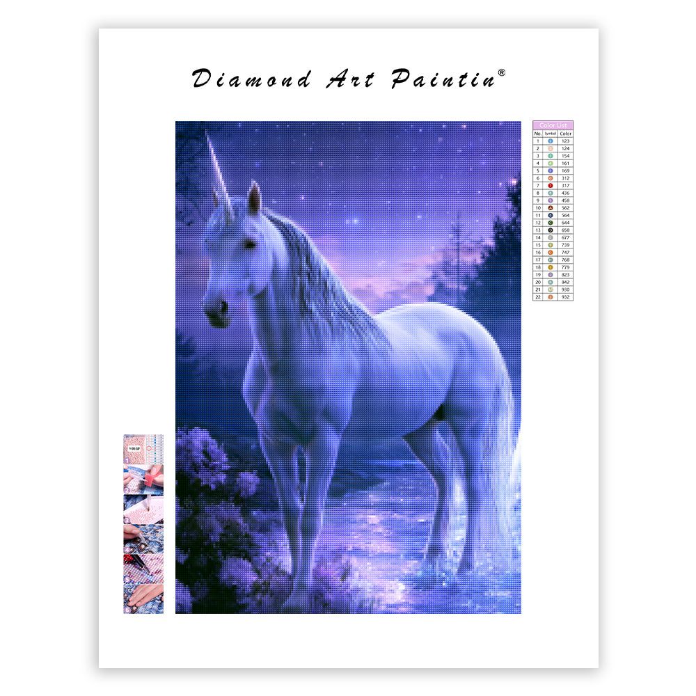 Celestial Unicorn - Diamond Painting
