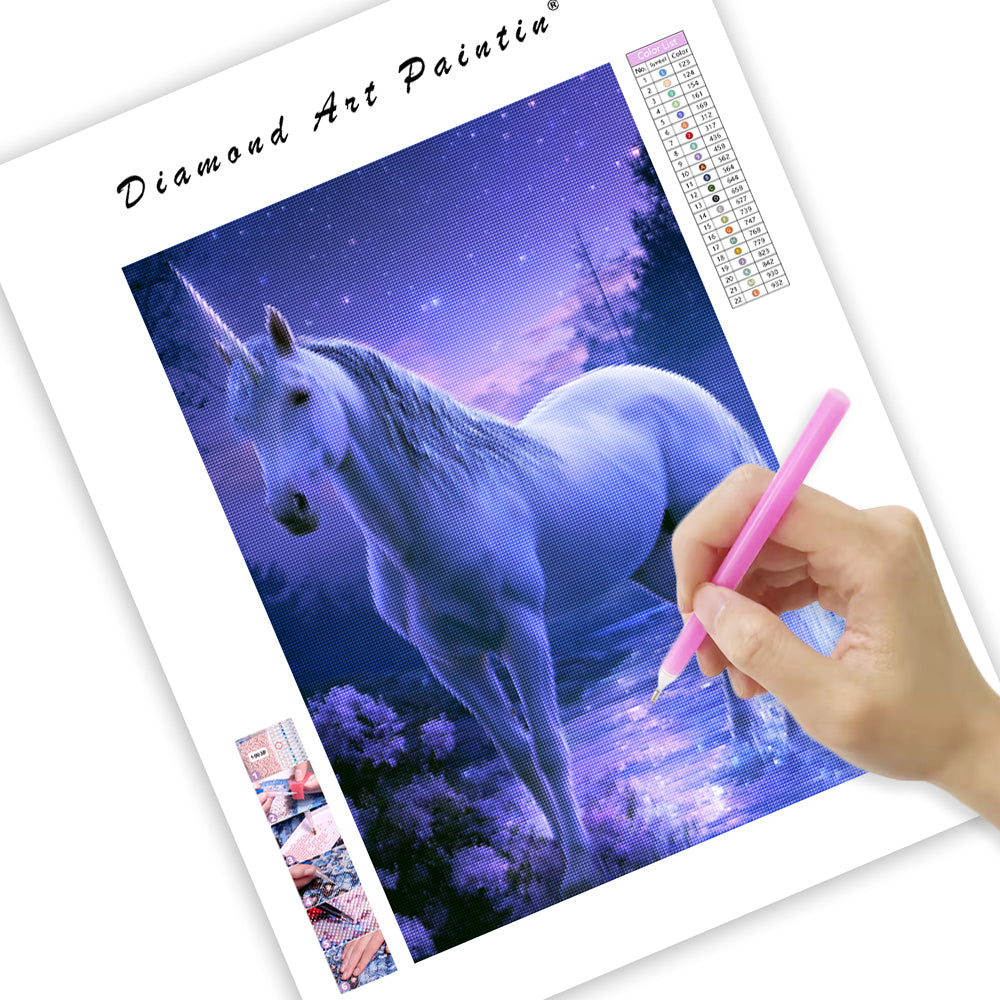 Celestial Unicorn - Diamond Painting