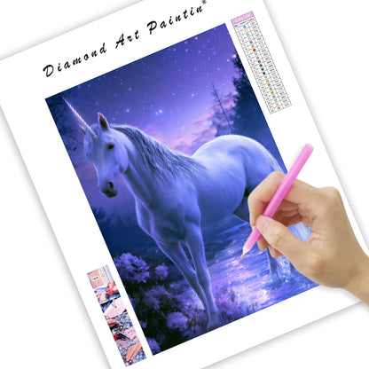 Celestial Unicorn - Diamond Painting