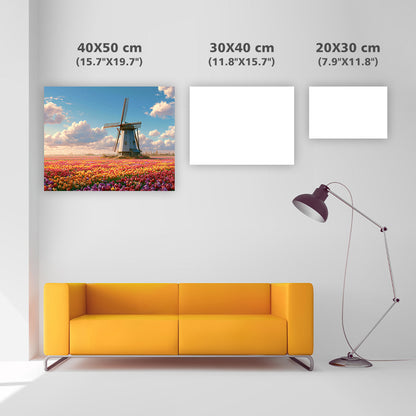Countryside Windmill - Diamond Painting