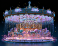 Crystal Carousel Night - Diamond Painting