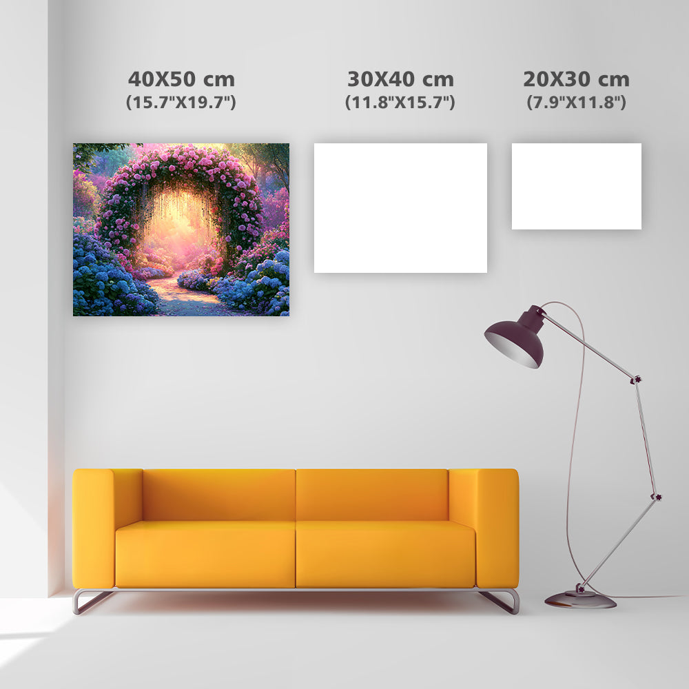 Crystal Garden Arch - Diamond Painting
