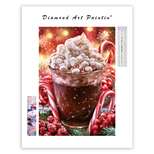 Crystal Hot Cocoa - Diamond Painting