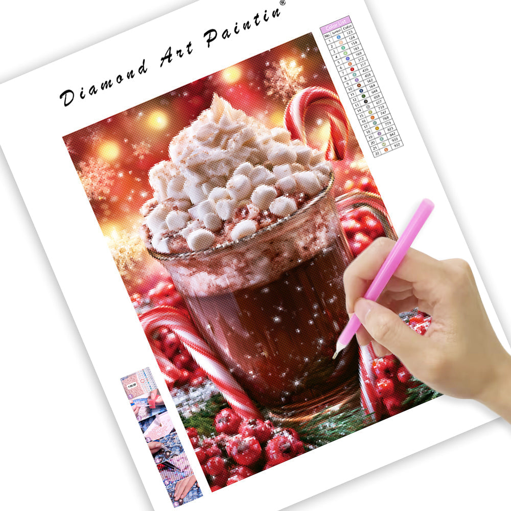 Crystal Hot Cocoa - Diamond Painting
