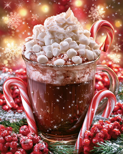 Crystal Hot Cocoa - Diamond Painting