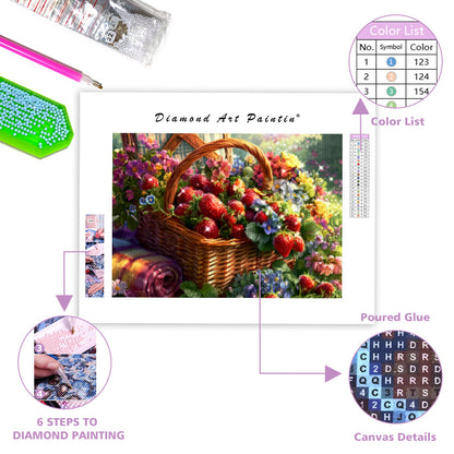 Crystal Picnic Basket - Diamond Painting