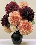 Dahlia Bouquet - Diamond Painting