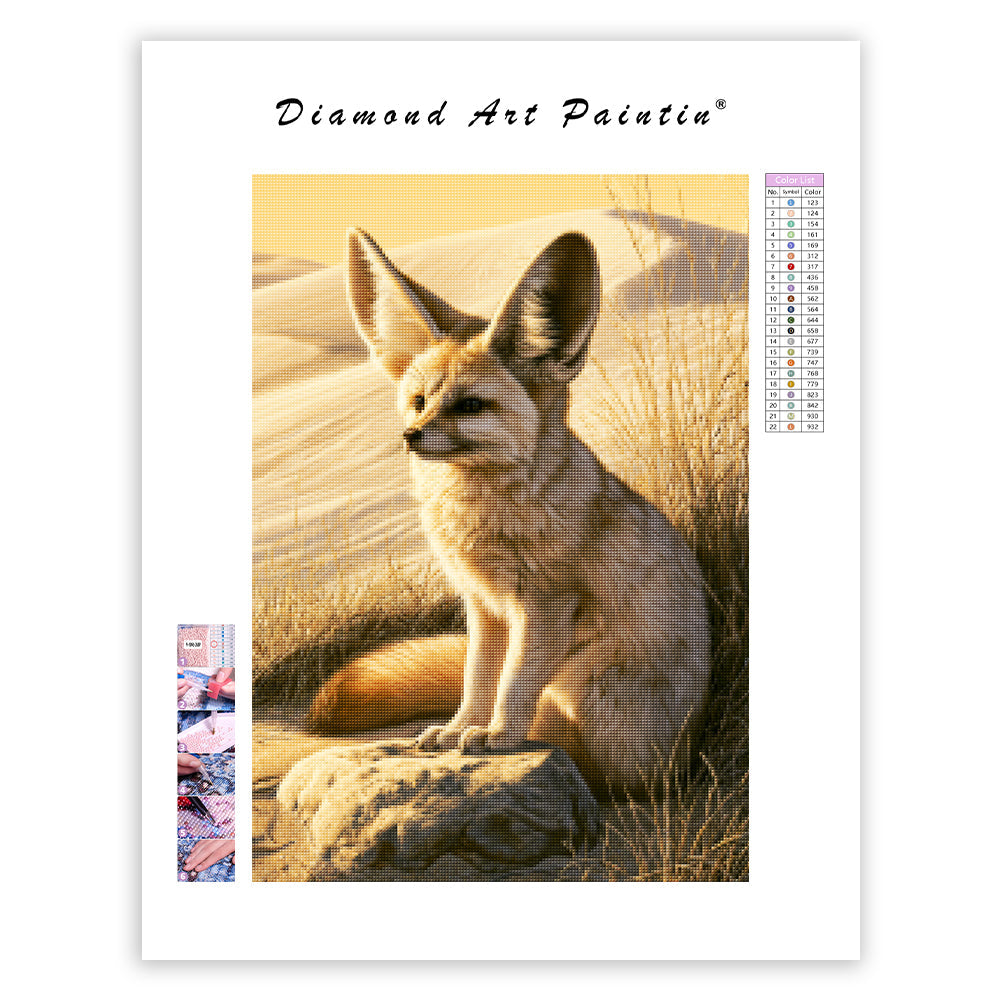 Desert Fennec - Diamond Painting