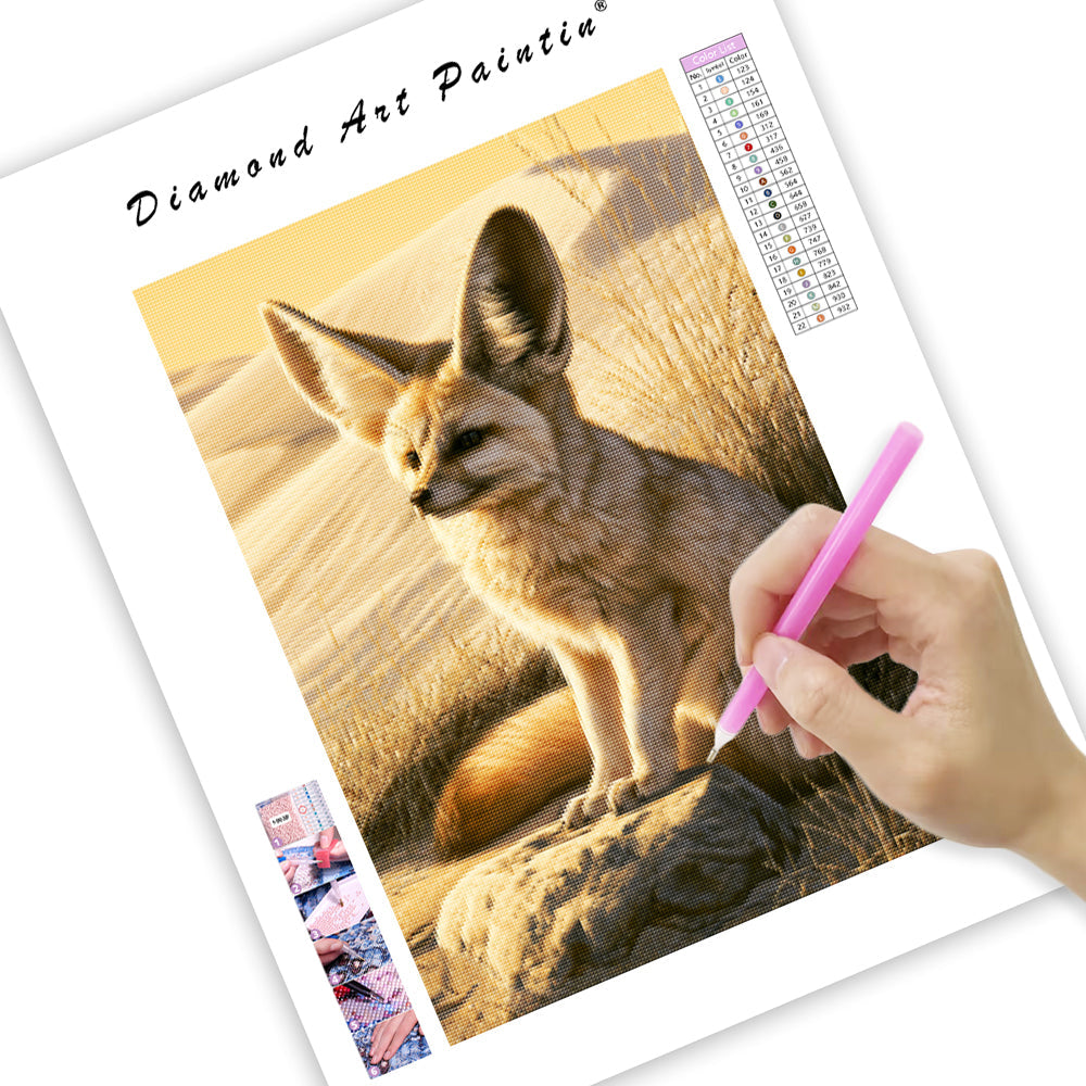 Desert Fennec - Diamond Painting