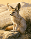 Desert Fennec - Diamond Painting