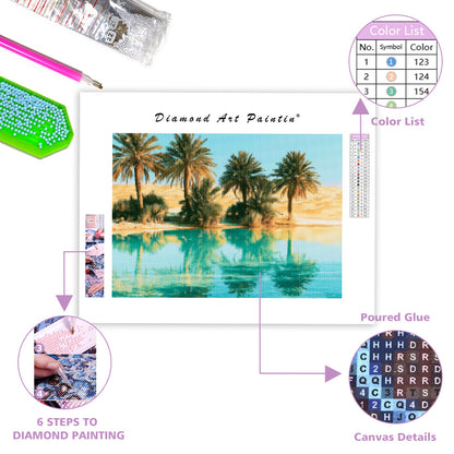 Desert Oasis - Diamond Painting