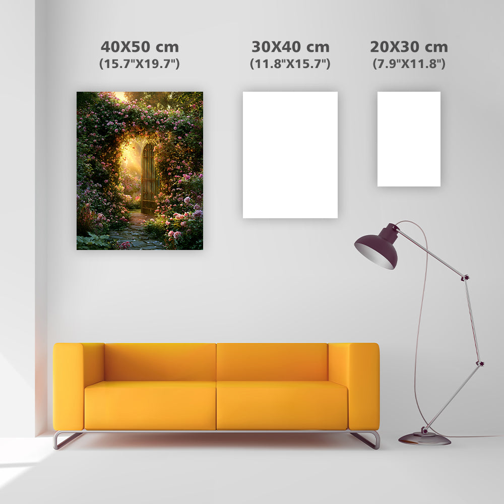 Dream Garden Gate - Diamond Painting