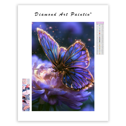 Enchanted Butterfly - Diamond Painting