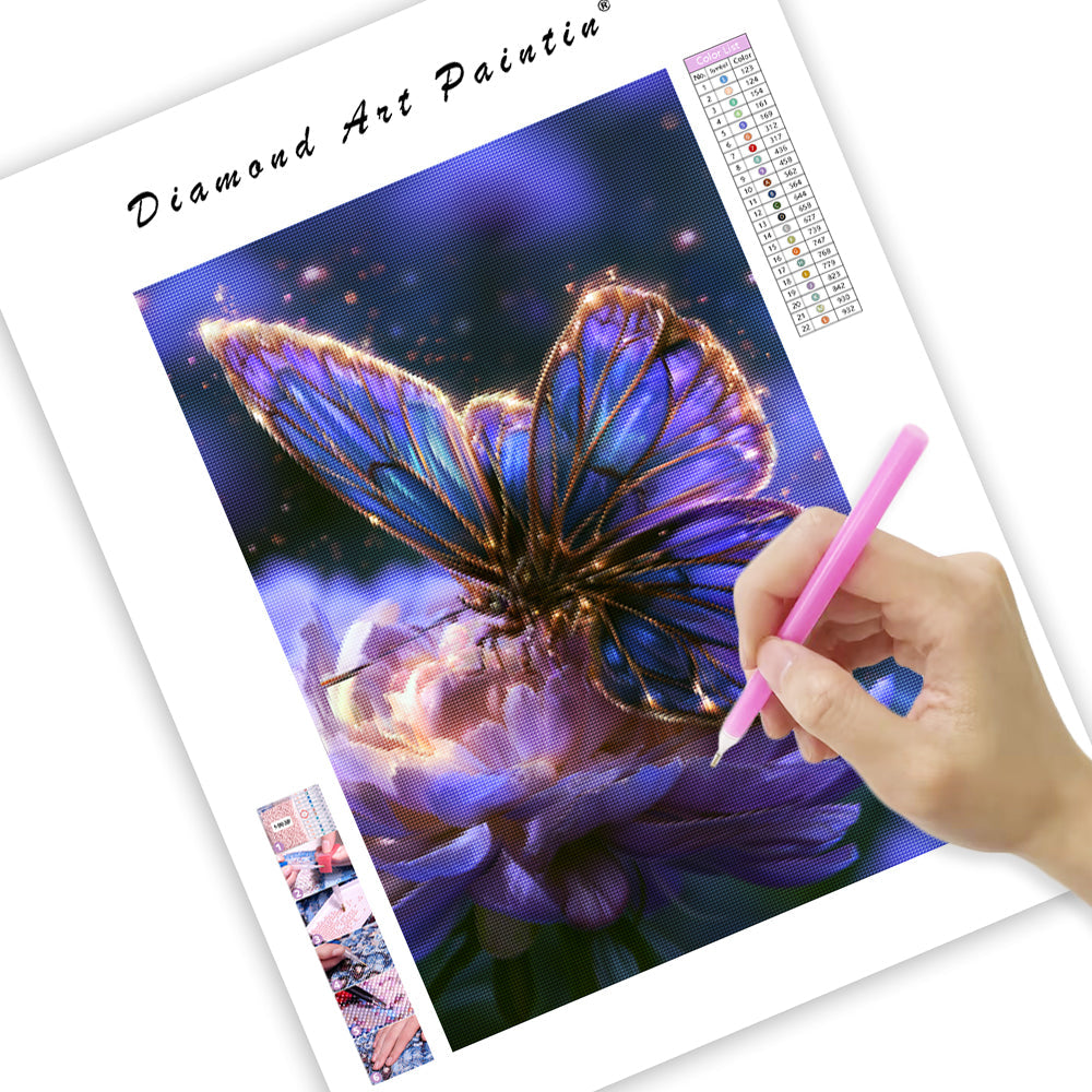 Enchanted Butterfly - Diamond Painting