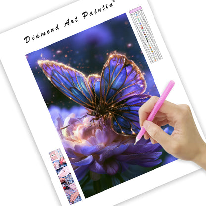 Enchanted Butterfly - Diamond Painting