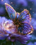 Enchanted Butterfly - Diamond Painting