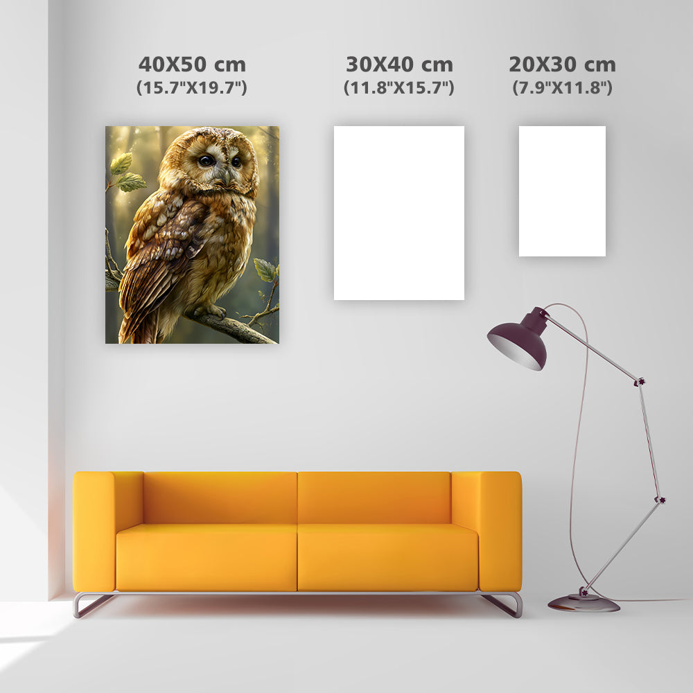 Forest Owl - Diamond Painting