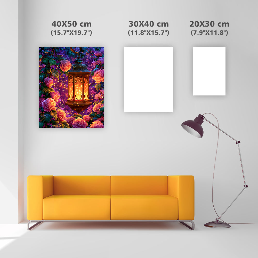 Glow Garden Lantern - Diamond Painting
