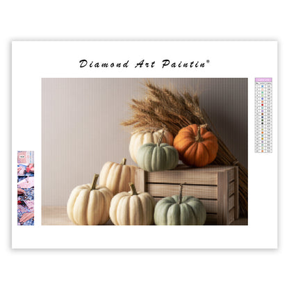 Harvest Pumpkins - Diamond Painting