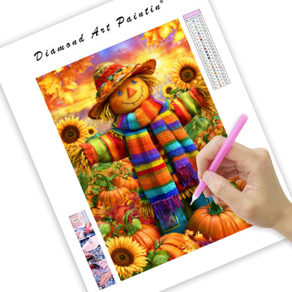Harvest Scarecrow - Diamond Painting