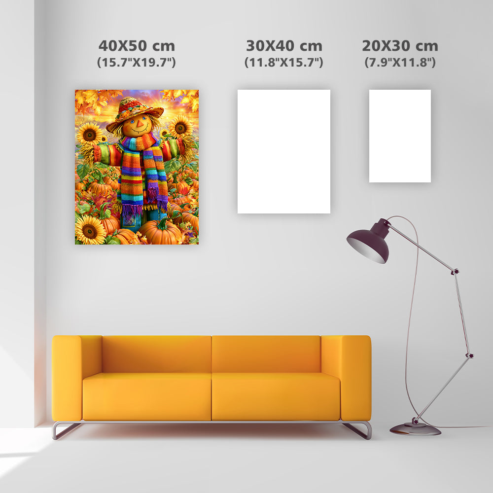 Harvest Scarecrow - Diamond Painting