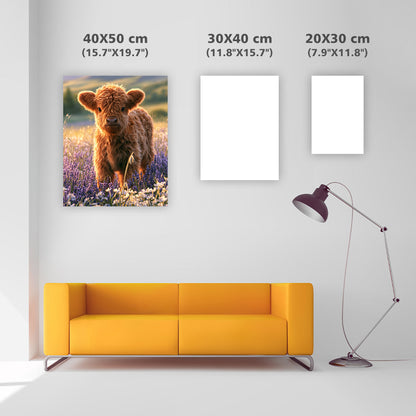 Highland Calf - Diamond Painting