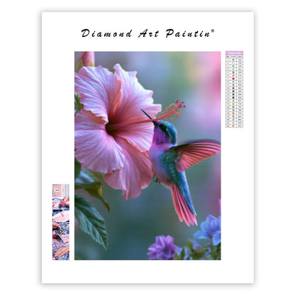 Hummingbird Garden - Diamond Painting