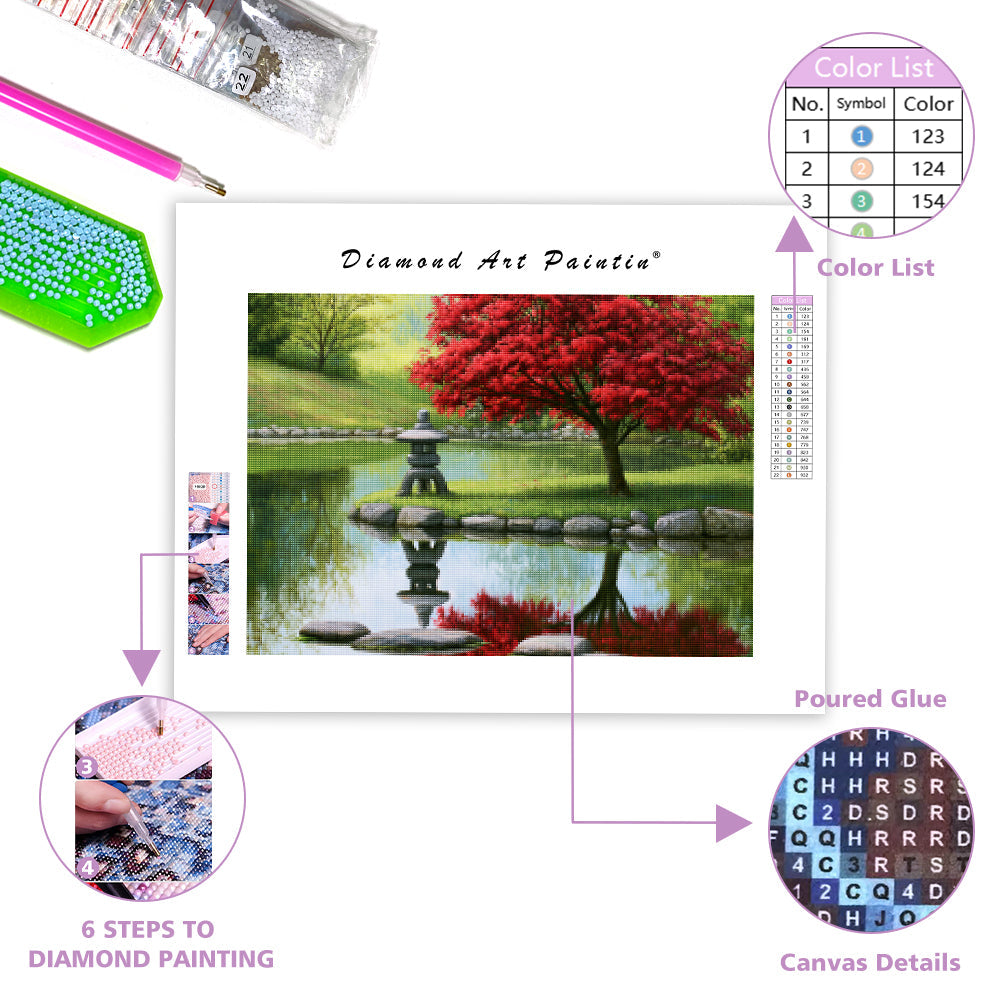Maple Garden - Diamond Painting