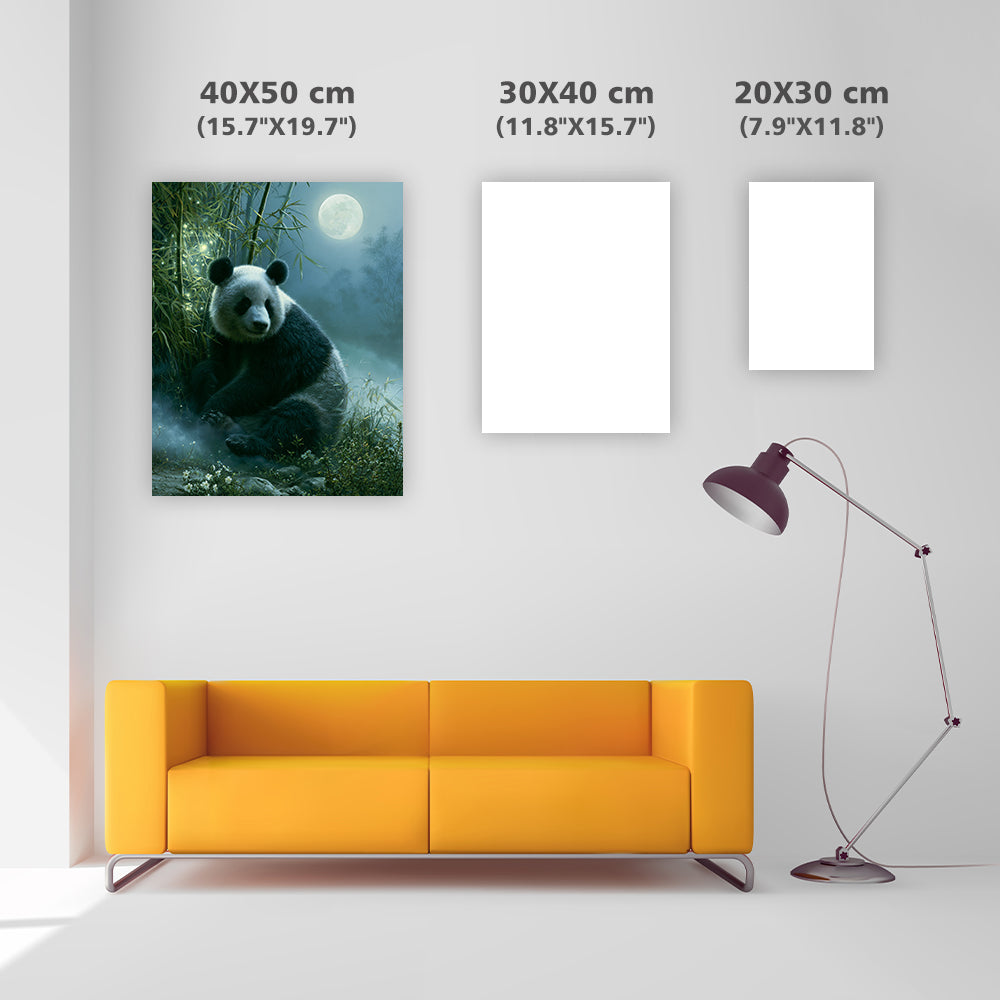 Moonlit Panda - Diamond Painting