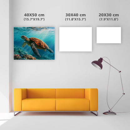 Ocean Turtle - Diamond Painting